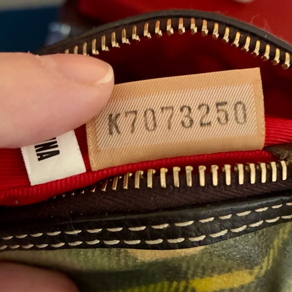Dooney & Bourke Plaid Satchel - Picture 10 of 11